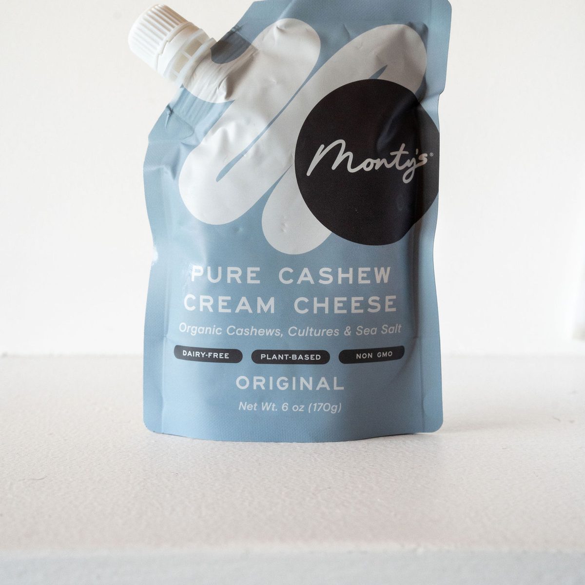 Monty's Pure Cashew Cream Cheese, Original, 6 oz pouch
