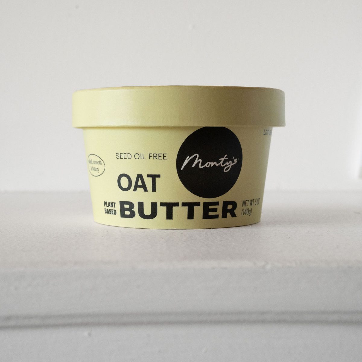 Monty's Oat Butter, 5 oz cup